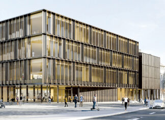 modélisation de la Bibliothèque universitaire et communautaire de Grand Besançon