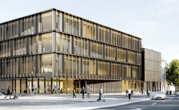 modélisation de la Bibliothèque universitaire et communautaire de Grand Besançon