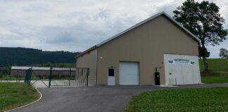 station d'épuration à Arc-sous-Cicon