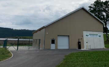 station d'épuration à Arc-sous-Cicon