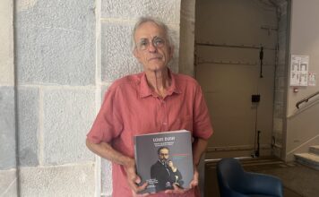 Jean-Luc Dufay avec son livre