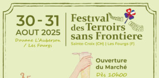 affiche du Festival des Terroirs sans Frontière