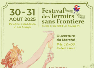 affiche du Festival des Terroirs sans Frontière