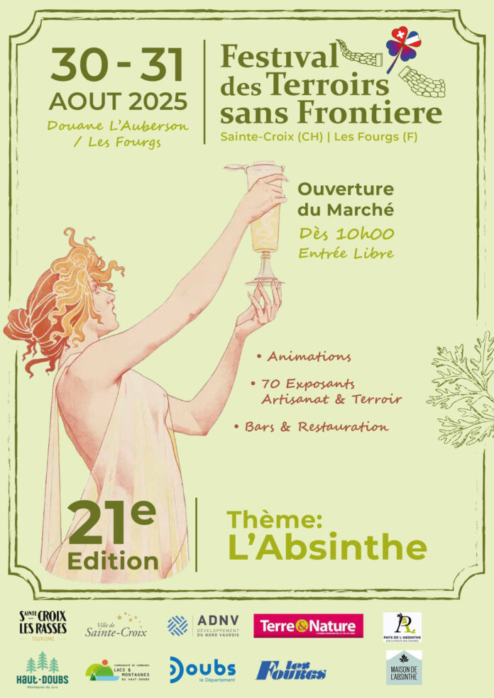 affiche du Festival des Terroirs sans Frontière