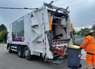camion ordures ménagères