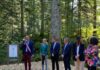 Baptême du sapin président du Touillon-et-Loutelet avec les élus