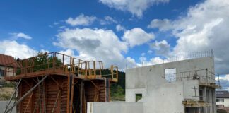 travaux de la maison de santé