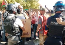 Manifestation à Besançon