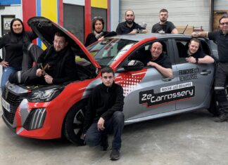 L'équipe de Carrosserie Dole