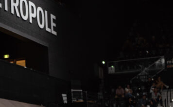 Pauline Robert lors d'un match de l'ESBF