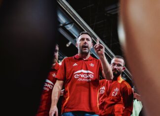 Jérome delarue, entraineur de l'ESBF