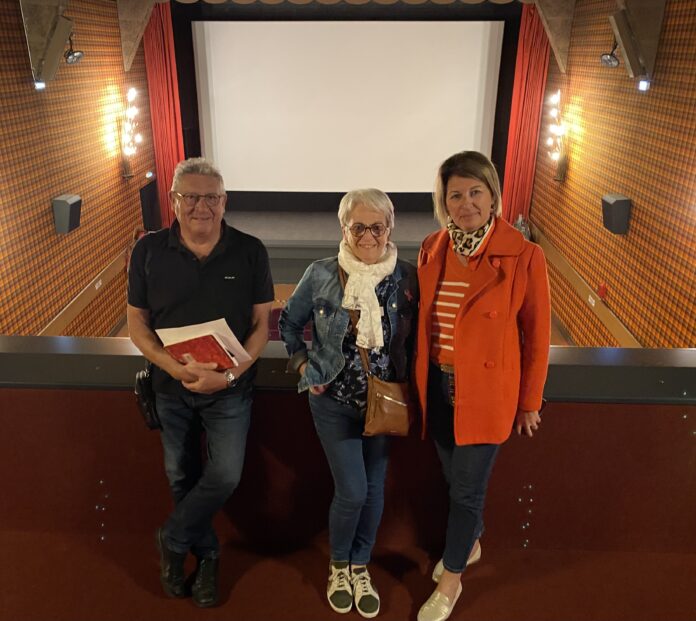 Cinéma Valdahon Pascal Longin, Chantal Devillers et Karine Raspaud