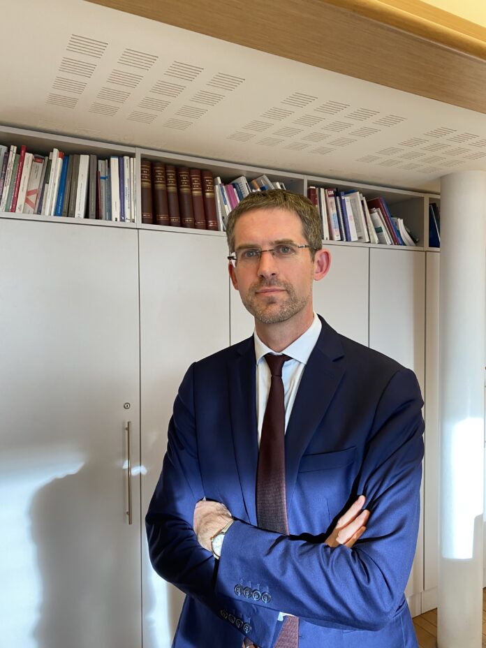 Cédric Logelin Cédric Logelin, nouveau procureur de la République du tribunal de Besançon