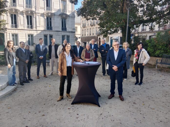 Agnès Martin (Renaissance) et Éric Delabrousse (Horizons), tête de liste de 