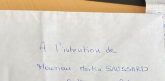 une lettre