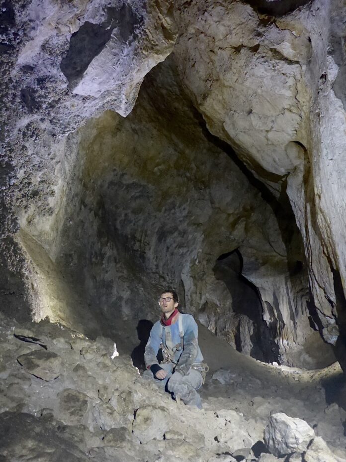 P1060851 2 Thomas Sergentet lors d'un camp d'exploration en Autriche