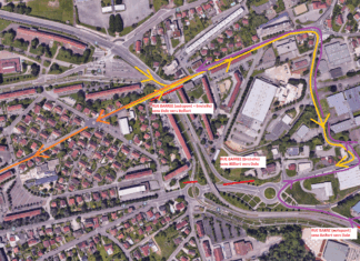 Plan de la déviation