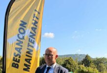 Besançon. Polémique autour de la communication de campagne de Ludovic Fagaut Ludovic Fagaut