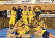 L'équipe gagnante du tournoi entreprise 2025