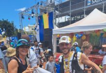 Aurélien Salvi lors de la Diagonale des Fous