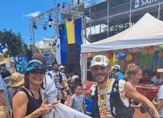 Aurélien Salvi lors de la Diagonale des Fous