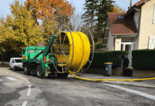 uyaux gaz en polyéthylène enrubannée