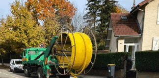 uyaux gaz en polyéthylène enrubannée