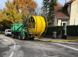 Besançon. Un réseau de gaz décarboné pour réduire les émissions CO² uyaux gaz en polyéthylène enrubannée