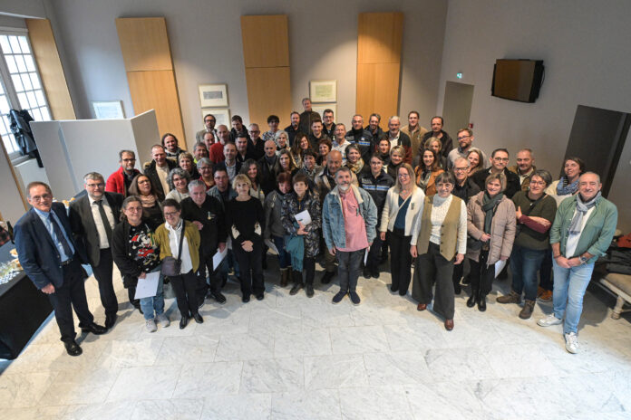 Remise des médailles du travail aux agents de Besançon