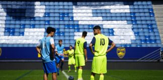 Match de football à Montbéliard