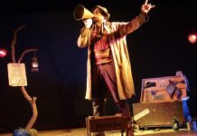 Le spectacle "le chasseur d'ogres", de la compagnie Badabulle, le 22 novembre.