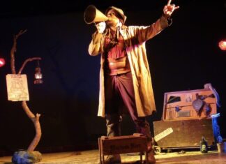 Le spectacle "le chasseur d'ogres", de la compagnie Badabulle, le 22 novembre.