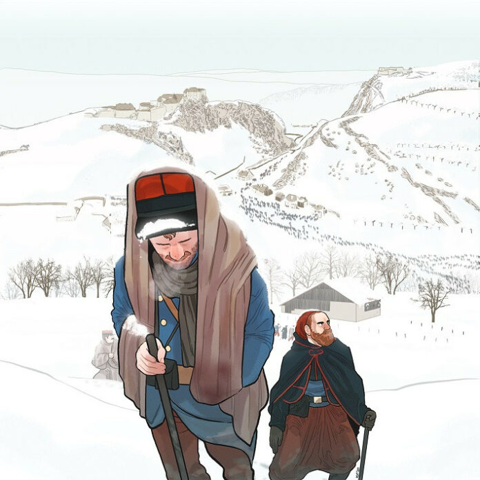 Exposition Bourbaki Chateau de Joux