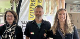 Nathalie Valleix, Olivier Tissot et Jennifer Rousselle