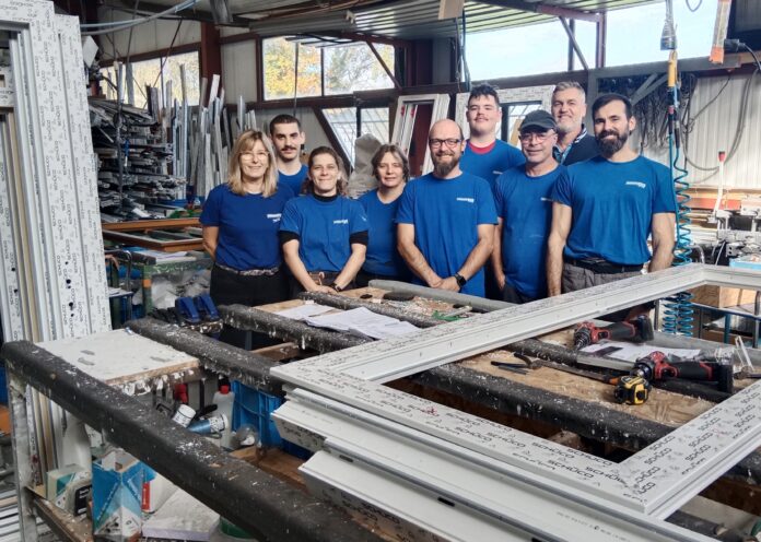 Employés de l'entreprise Fermetures SOCIÉ