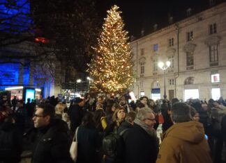 bilan marché de Noël Besançon commerce
