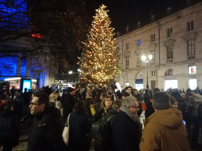 bilan marché de Noël Besançon commerce