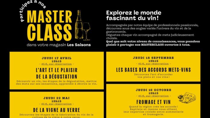 Masterclass vin Saint Vit Masterclass vin Saint Vit