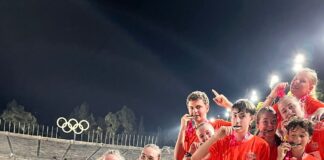 Levier. Pari réussi pour les onze collégiens qui ont couru à Athènes Élèves du collège Saint Joseph Lasalle à Levier