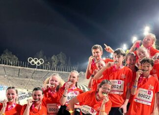 Élèves du collège Saint Joseph Lasalle à Levier