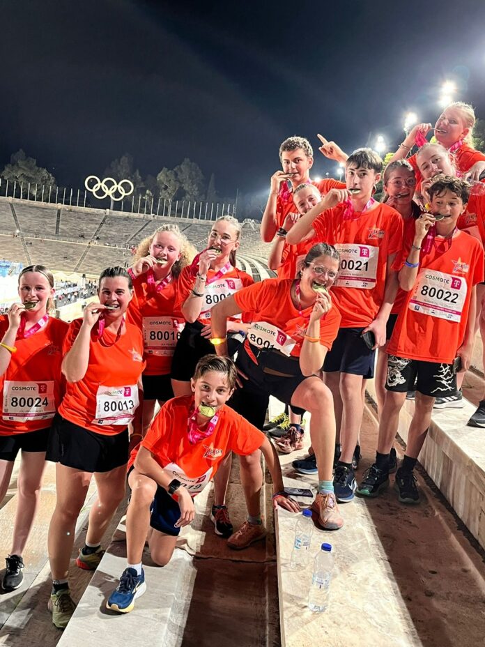 Élèves du collège Saint Joseph Lasalle à Levier