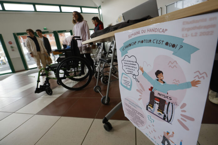 affiche de la semaine du handicap