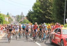 Les coureurs du Tour de France à Dole