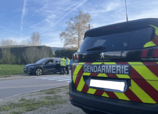 Doubs. Les gendarmes multiplient les contrôles pour lutter contre la dermatose nodulaire contagieuse Contrôle de Gendarmerie