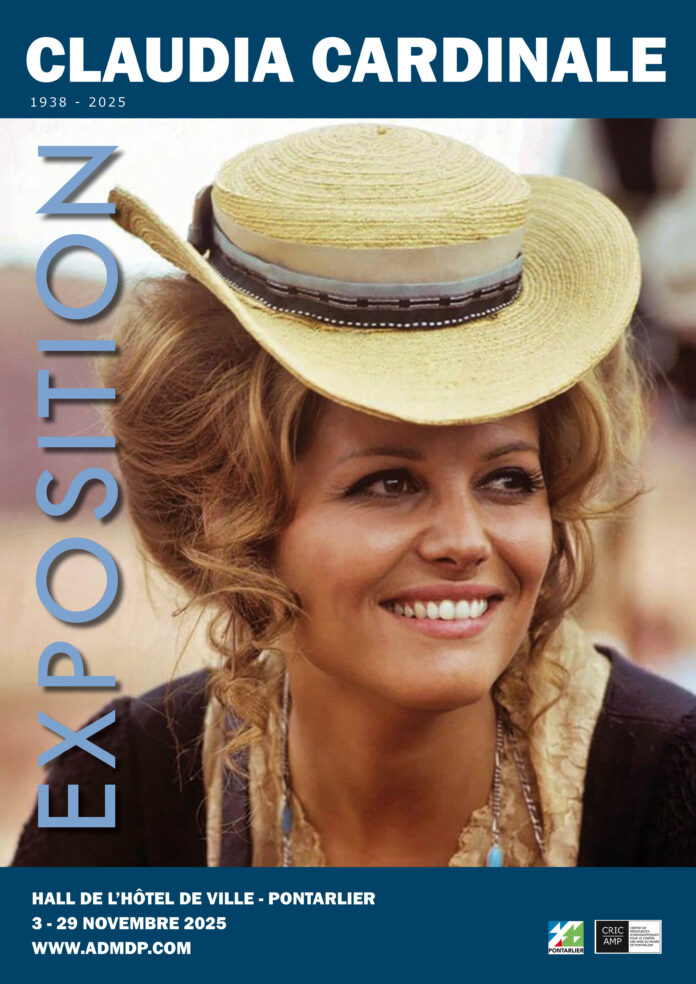 Claudia Cardinale Affiche de l'exposition sur Claudia Cardinale