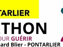affiche du Téléthon Pontarlier