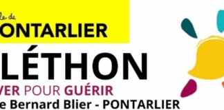 affiche du Téléthon Pontarlier