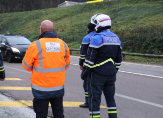 Besançon. Sécurité routière : une opération d’envergure pour contrôler les poids lourds