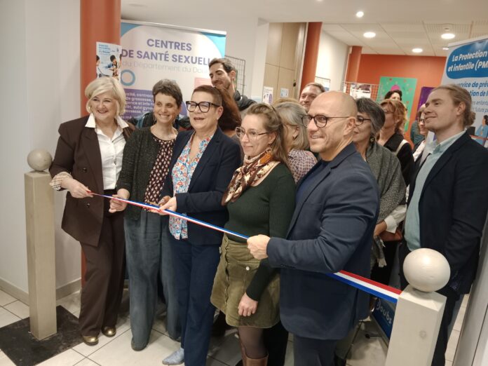 Besançon. Inauguration du centre de santé sexuelle Inauguration par Christine Bouquin