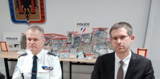 Saisie importante de produits stupéfiants à Besançon